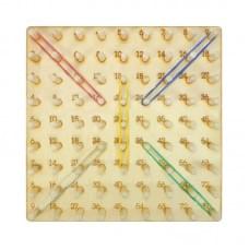 Дитяча розвиваюча іграшка "Математичний геоборд" AS-7135 дерево