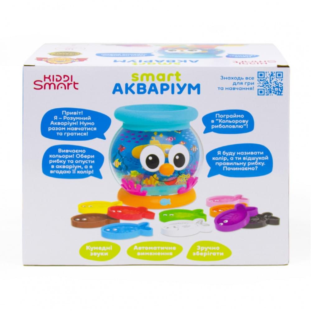 Інтерактивна навчальна іграшка Smart-Акваріум KIDDI SMART 207659 українська та англійська