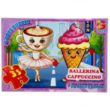 Дитячий пазл "Привіт з Італії - Балерина-Капучіно" ZC381 постер, 35 елементів