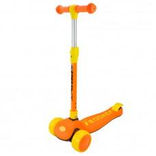 Самокат детский 3-х колесный Mini Scooter SC2420(Orange) светящиеся колеса оранжевый