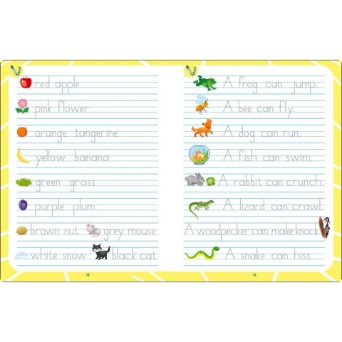 Навчальний зошит "English for kids : Writing words" 20906 англійські слова