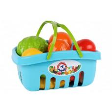 Ігровий набір продуктів 5354TXK в кошику Блакитний