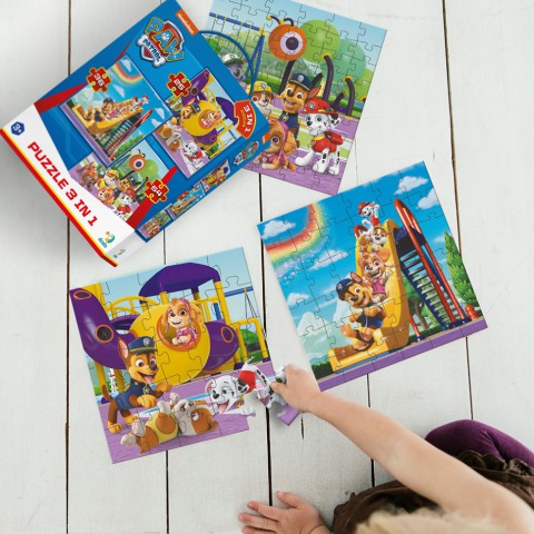 Дитячий пазл Ігровий майданчик Paw Patrol 200578, 3 в 1