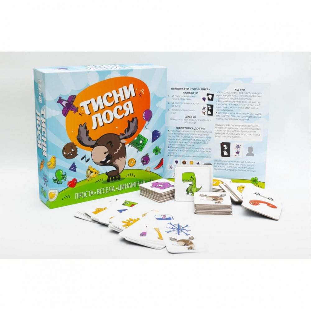 Настільна гра "Тисни Лося" FGS43 українською мовою