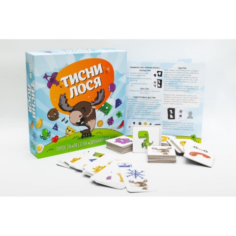 Настільна гра "Тисни Лося" FGS43 українською мовою