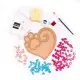 Набір для творчості скляна мозаїка "Лапа з серцем" MA2032, 2 рівень