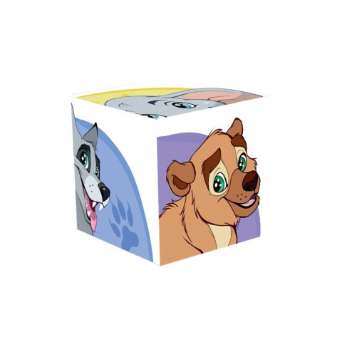 Розвиваючі кубики "Дикі тварини" ТехноК 1820TXK