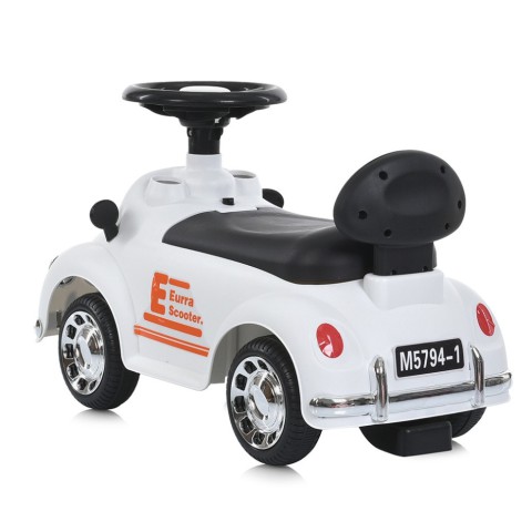 Дитяча каталка-толокар M 5794-1 білий, без батьківської ручки