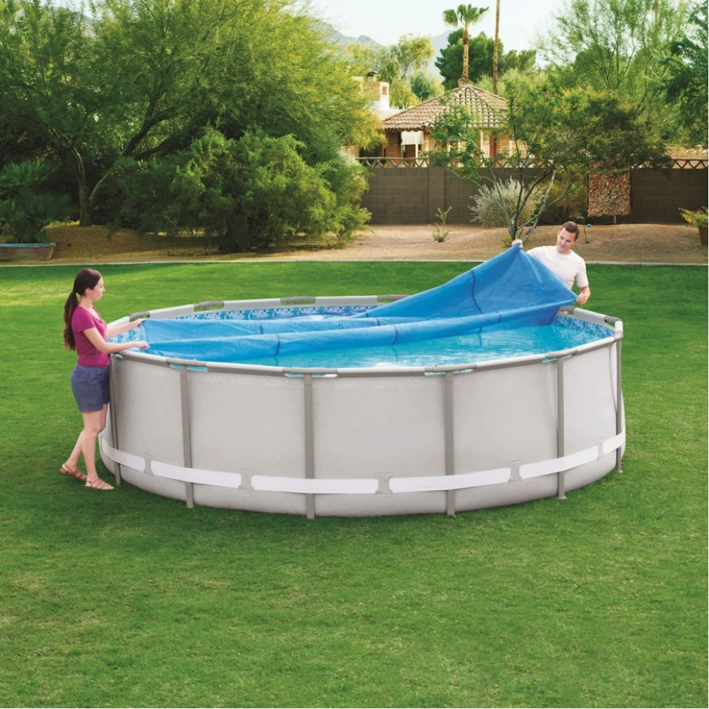 Теплозберігаюче покриття (солярна плівка) для басейну Intex 28011 діаметр 290 см