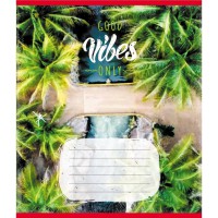 Зошит учнівський "Вайб" 024-550429K-1 в клітинку, 24 аркуші