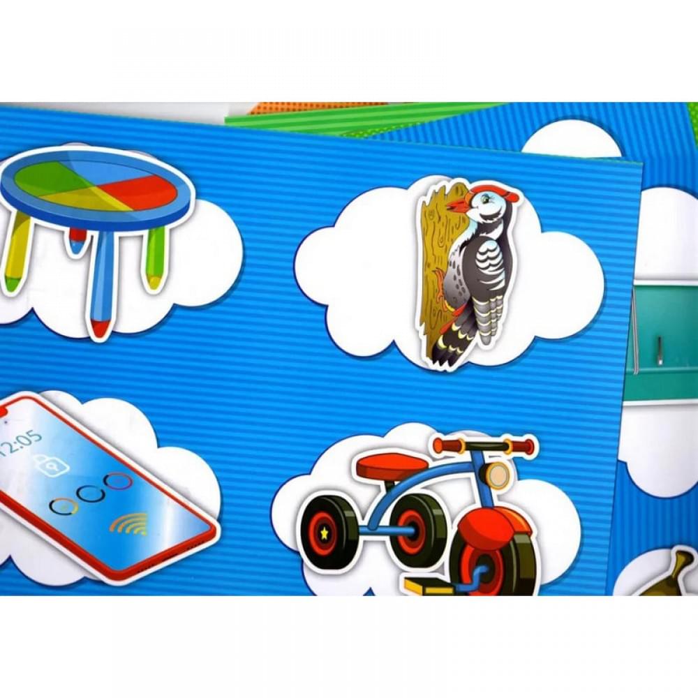 Логопедичні картки №1 15225001, 120 карток-малюнків