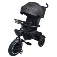 Дитячий триколісний велосипед MODENA ME 1193 Black, з батьківською ручкою