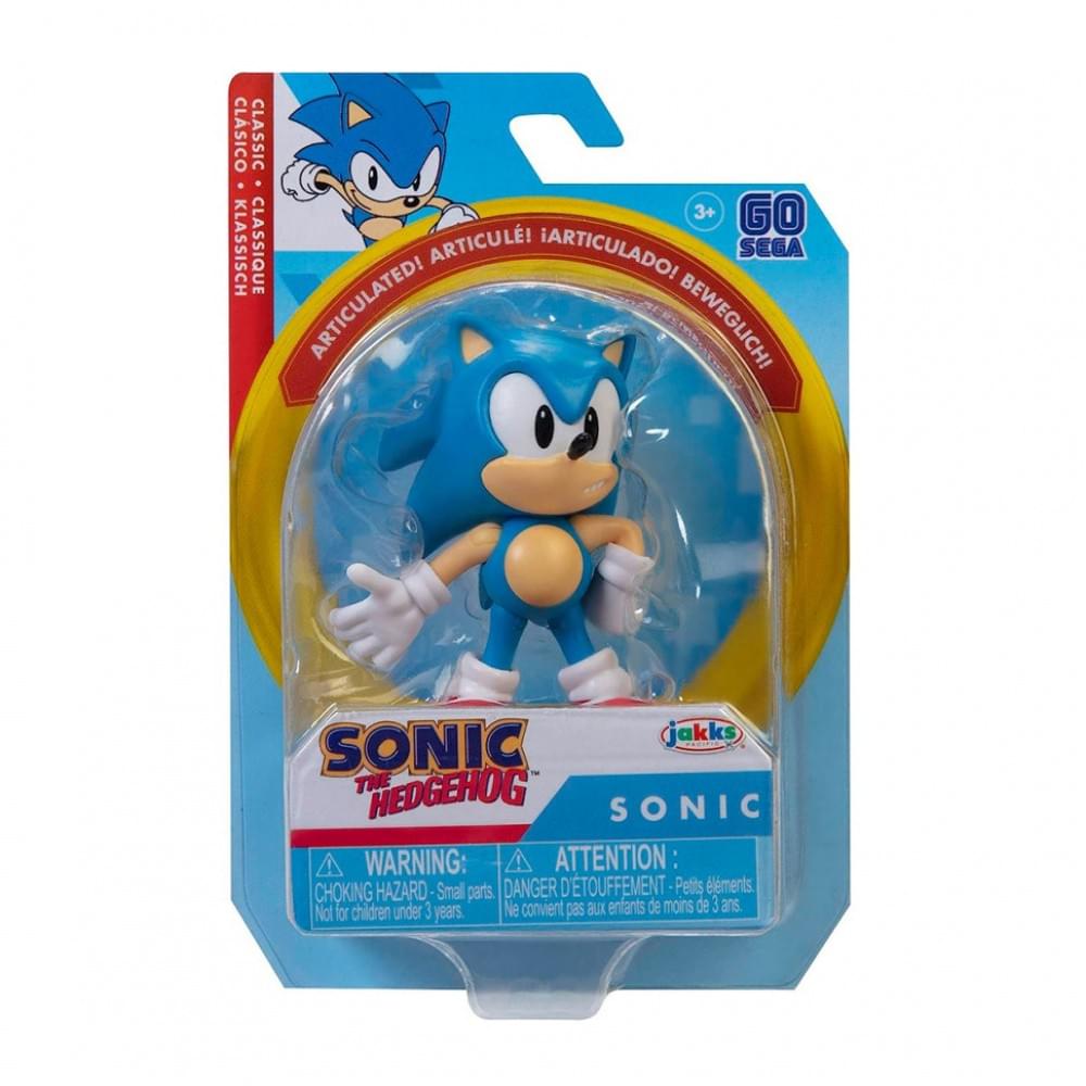 Ігрова фігурка з артикуляцією Класичний Соник SONIC THE HEDGEHOG 40687i-RF1, 6 см