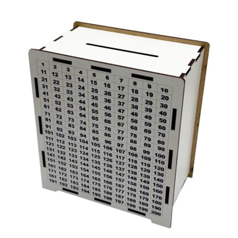 Дерев'яна скарбничка "Єдиноріг" 3240-21-007 на мрію 200 днів