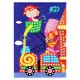 Дитяча мозаїка за номерами "Пожежник" 13-127-9 різнокольорові камінчики