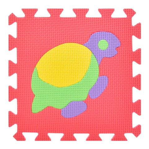 Дитячий килимок Мозаїка "Тварини" M 0376-1, 10 деталей, EVA, 30х30 см