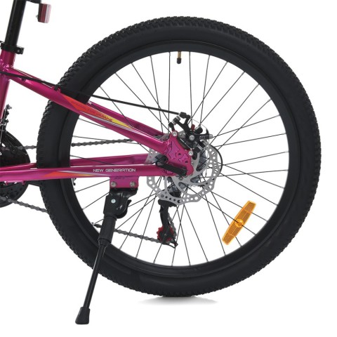 Велосипед MTB2601-3, 26 дюймів, алюмінієва рама 13 Shimano 21SP фуксія