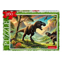 Пазл класичний "Динозаври" С260-14-09, 260 елементів