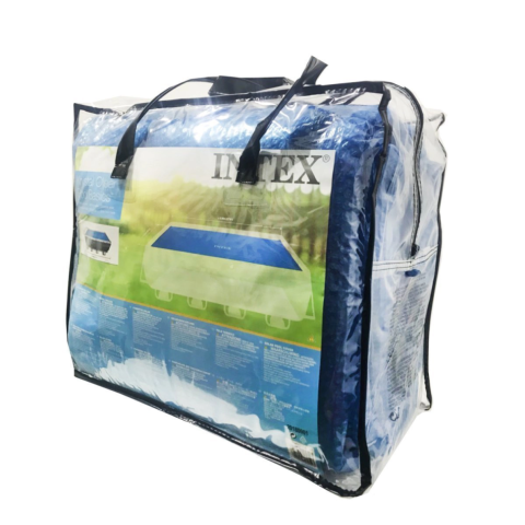 Теплозберігаюче покриття (солярна плівка) для басейну Intex 28028, 378-186 см