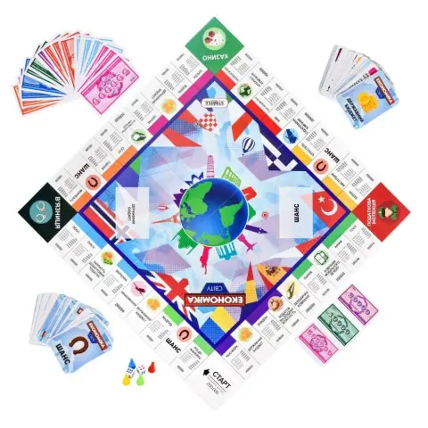 Настільна гра Монополія "Економіка світу" 31028, 2-4 гравці