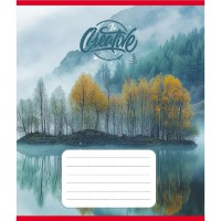 Зошит учнівський "В горах" 096-630220K-1 в клітинку, 96 аркушів