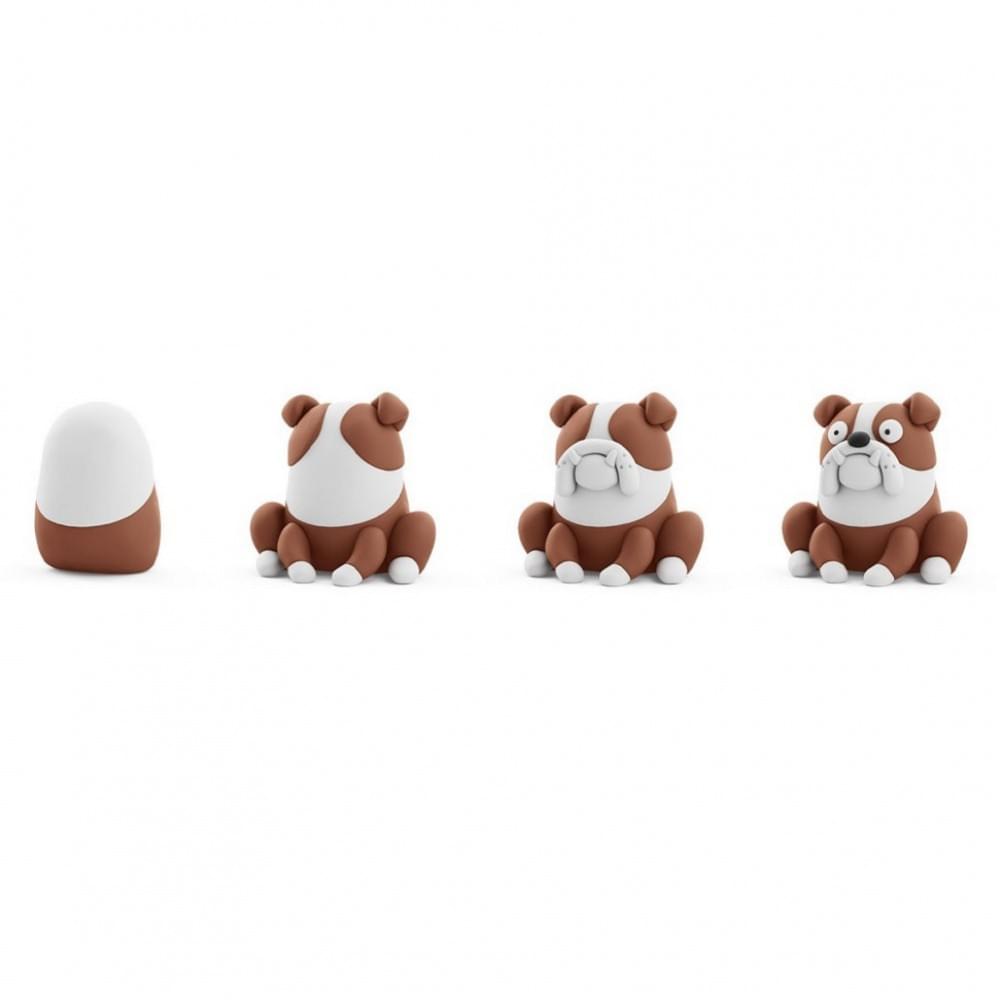 Набір пластиліну "Собаки-Друзі: Бульдог Гіпно" ЛІПАКА 30148-UA01 самостійно твердіє