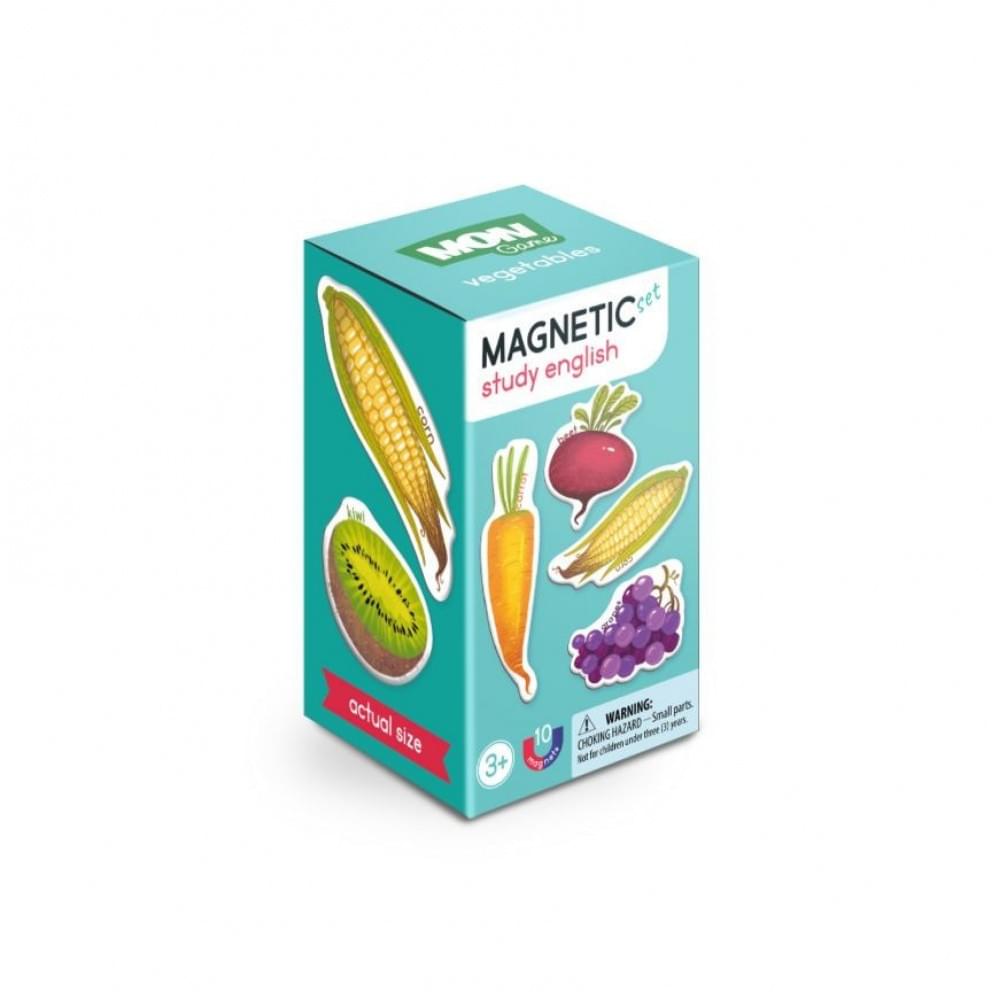 Дитячий набір магнітів "Магнітні овочі" Mon Game 200203