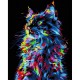 Картина за номерами "Магічний котик" BSB0021, 40х50 см