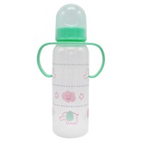 Пляшечка пластикова з ручками MGZ-0207(Green) 250 мл