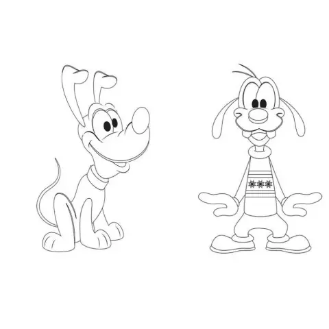 Розмальовка "Гра з кольором. Міккі Маус" 1426005 Disney Маля, 12 сторінок