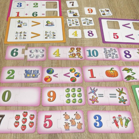 Дитяча розвиваюча настільна гра "Цифри" 0475 від 3 років