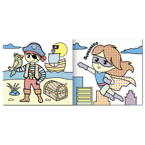 Водна розмальовка "Улюблені герої" РМ-95-08 серія "MINI Water Book"