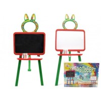 Розвиваюча дошка для малювання магнітна 013777/3 оранжево-зелена