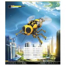 Зошит учнівський "Techno city" 012-2495L-2 в лінію, 12 аркушів