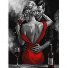 Картина за номерами "Червоне кохання" ©art_selena_ua KHO8697, 30х40 см