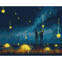 Картина за номерами "Разом до зірок" KHO5046 40х50 см