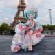 Дитяча лялька "Красуня Пінк на скутері" 4SF Manga Dolls HKTF3000 серії "Hello Kitty"