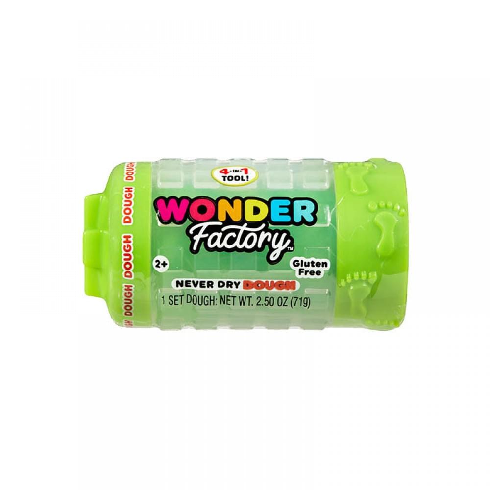 Незастигаюча маса для ліплення в баночці 595120, 5x5x8 см Зелений