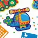 Набір для творчості "Транспорт" VT4511-10 м'яка мозаїка