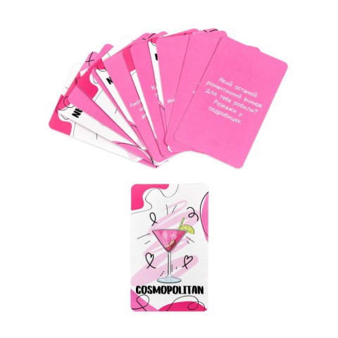 Карткова гра Дівочі розмови 30590 карток 108 штук