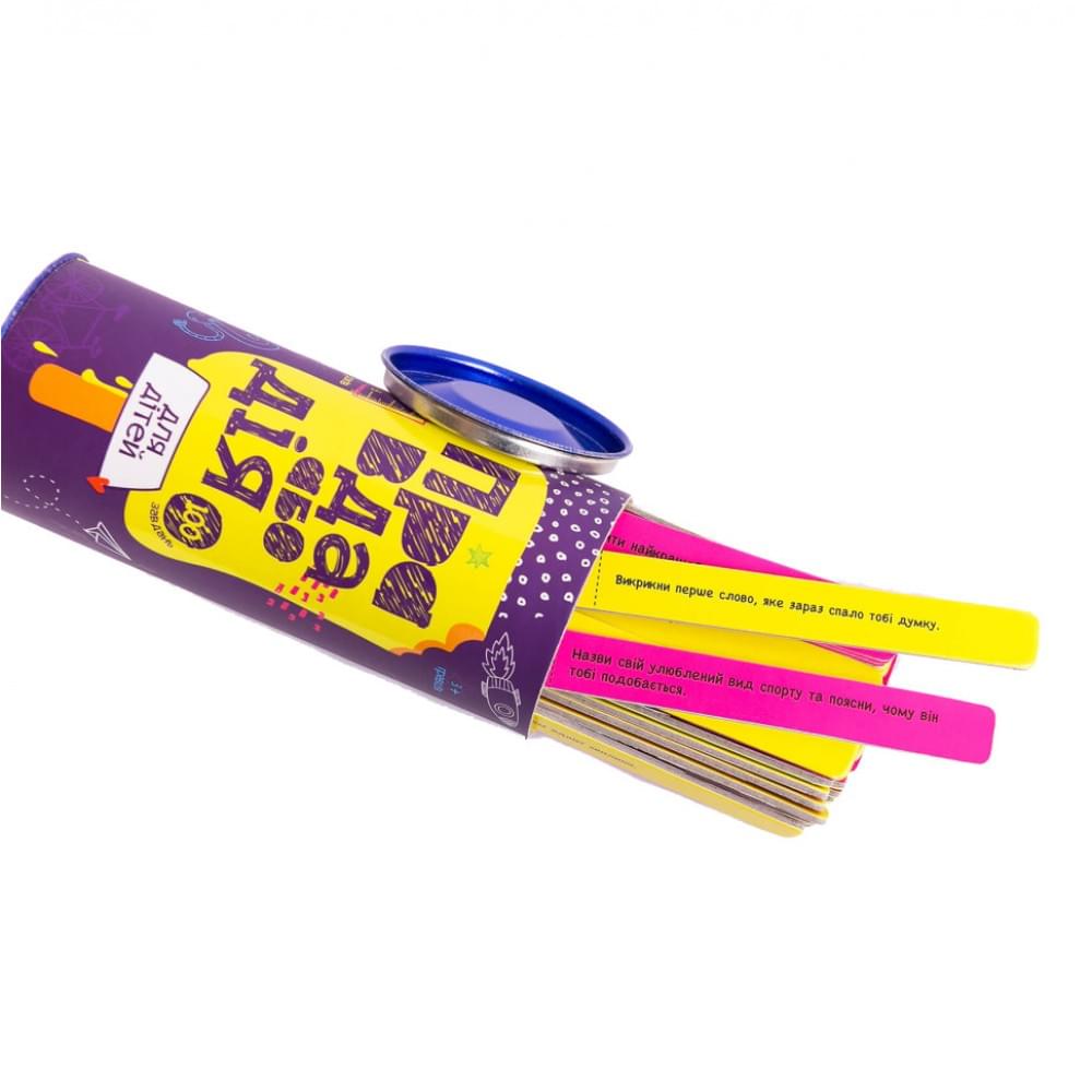 Настільна гра "Правда або Дія: для дітей" Fun Games Shop FGS22-UKR Укр