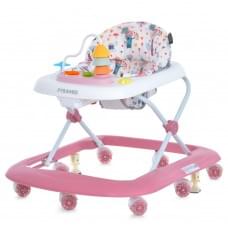 Дитячі ходунки Pyramid ME 1217 Pink, музика, світло