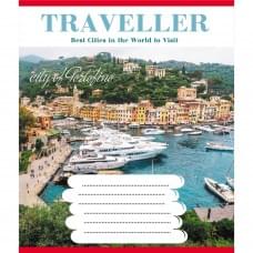 Зошит загальний "Туристичні місця" 096-630015K-2 в клітинку, 96 аркушів Зошит загальний "Туристичні місця" 096-630015K-2 в клітинку, 96 аркушів