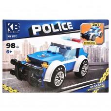 Дитячий конструктор Поліцейська серія Police KB 217C 2 в 1, 98 деталей