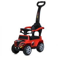 Дитяча каталка-толокар 2 в 1 M 5805EL-3 з батьківською ручкою