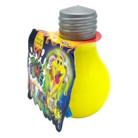 В'язка маса лампочка Fluoric "Crazy Slime" SLM-07-01U світиться в темряві Жовтий