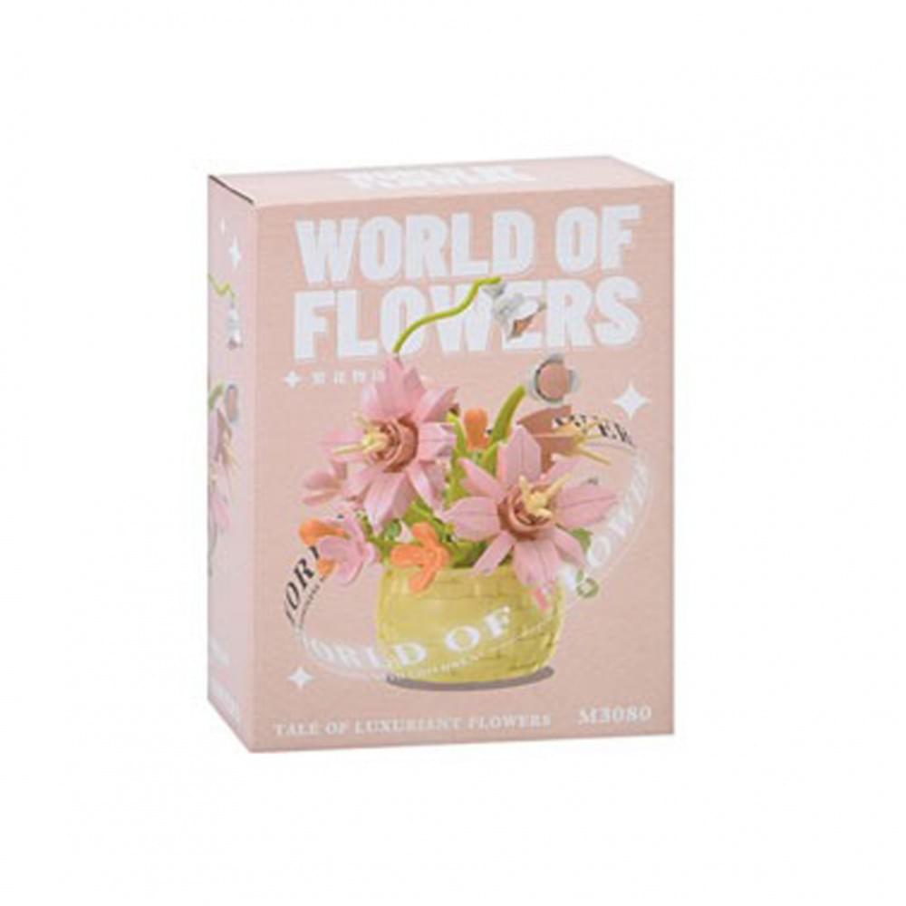 Дитячий конструктор "Квіти в горщику" M3077-3080