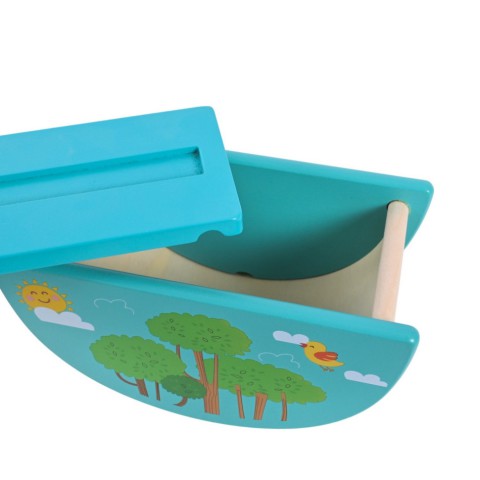 Дерев'яна іграшка Балансир-шнурівка 2 в 1 C9406