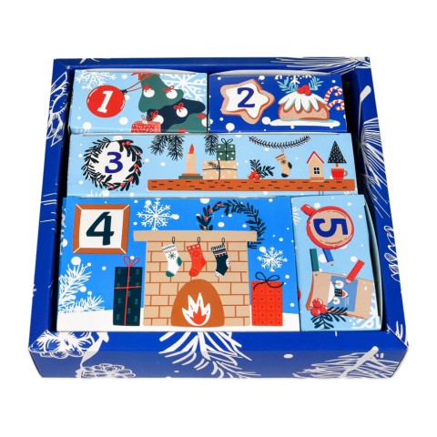 Дитячий набір для творчості розфарбовування гіпсової фігурки "Адвент календар" 31047