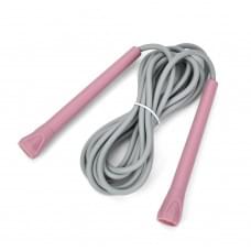 Скакалка MS 4797(Pink) розмір 290 см, ручки-пластик Скакалка MS 4797(Pink) розмір 290 см, ручки-пластик